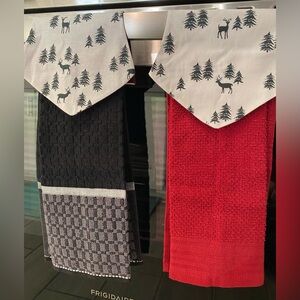 deer kitchen towel
Hand made